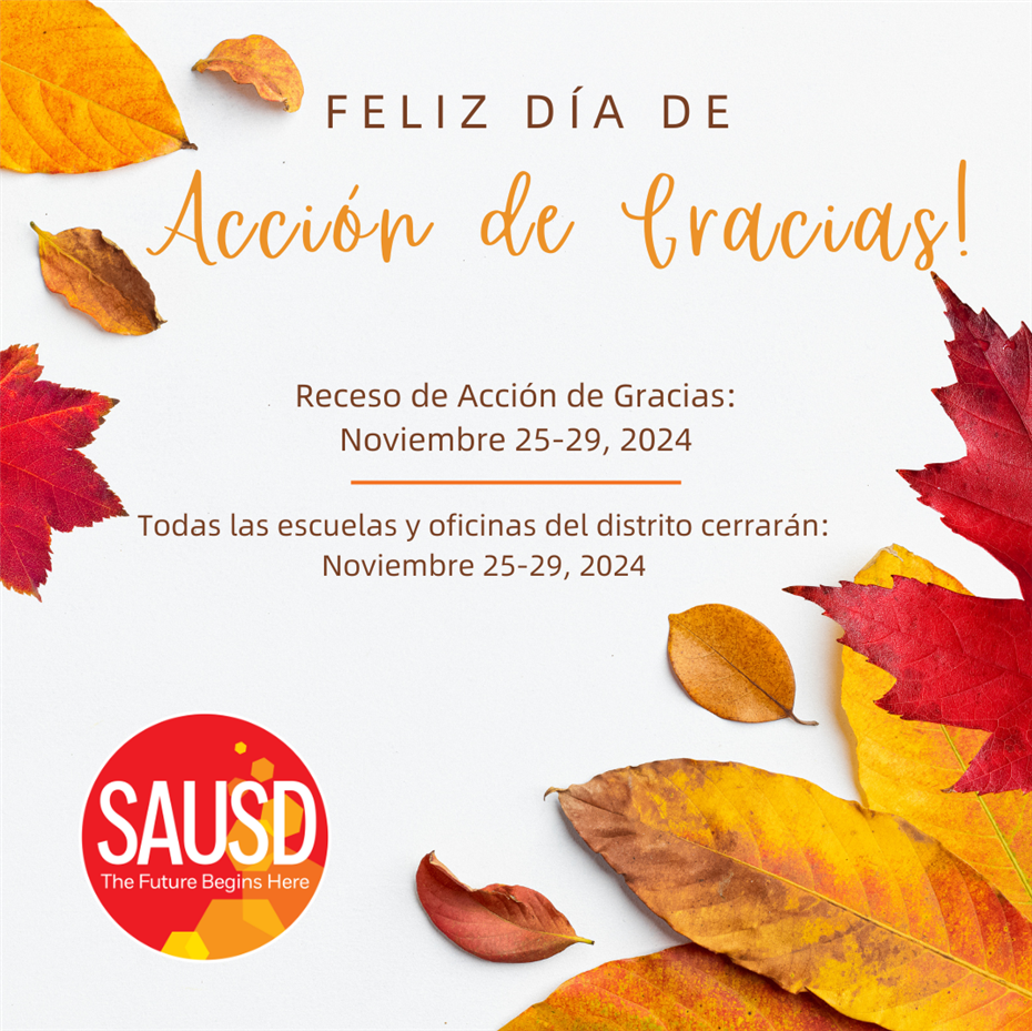 Thanksgiving 2024 - Spanish
